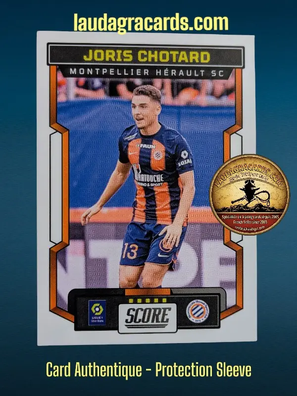 [PANSCORE24 N° 76] 76. Joris Chotard (Montpellier Hérault SC)    Ligue 1 2023/2024   Carte N° 76