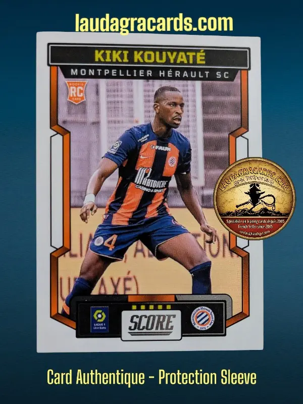 [PANSCORE24 N° 79] 79. Kiki Kouyaté (Montpellier Hérault SC) Rookie Card    Ligue 1 2023/2024   Carte N° 79