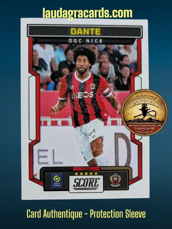 [PANSCORE24 N° 81] 81. Dante (OGC Nice)    Ligue 1 2023/2024   Carte N° 81