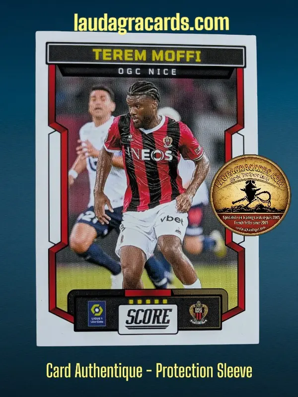 [PANSCORE24 N° 82] 82. Terem Moffi (OGC Nice)    Ligue 1 2023/2024   Carte N° 82
