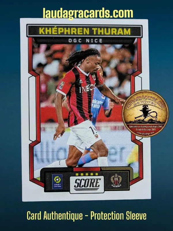 [PANSCORE24 N° 86] 86. Khéphren Thuram (OGC Nice)    Ligue 1 2023/2024   Carte N° 86