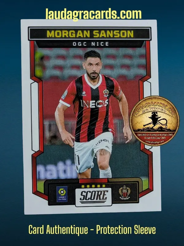 [PANSCORE24 N° 87] 87. Morgan Sanson (OGC Nice)    Ligue 1 2023/2024   Carte N° 87
