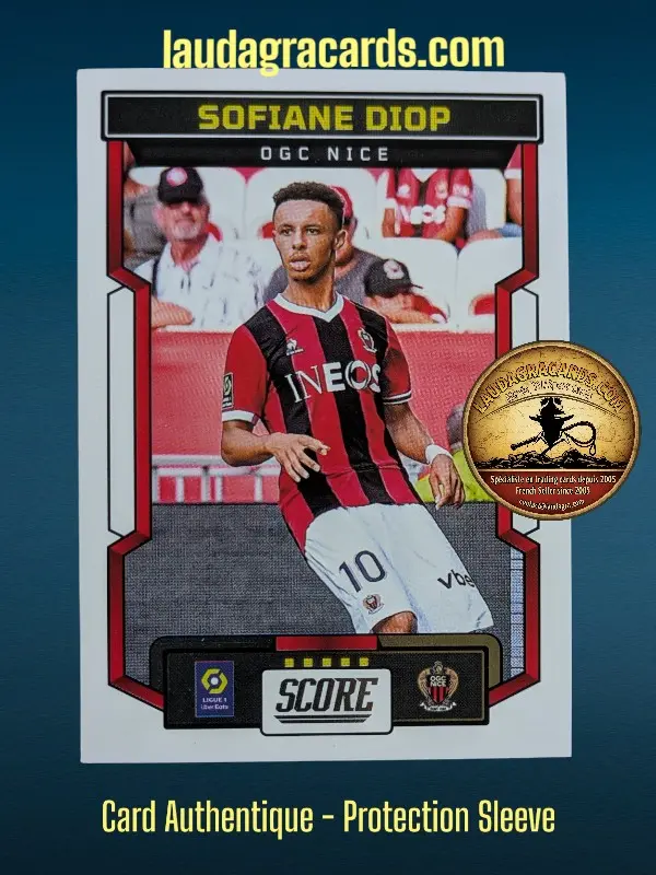 [PANSCORE24 N° 94] 94. Sofiane Diop (OGC Nice)    Ligue 1 2023/2024   Carte N° 94