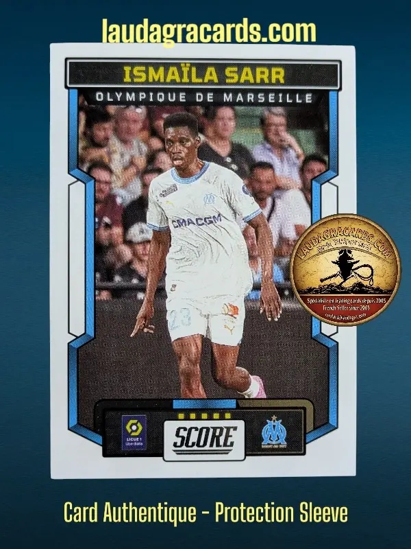 [PANSCORE24 N° 97] 97. Ismaïla Sarr (Olympique de Marseille)    Ligue 1 2023/2024   Carte N° 97