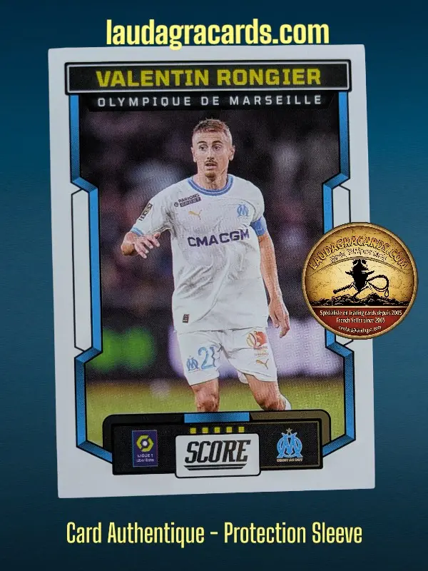 [PANSCORE24 N° 100] 100. Valentin Rongier (Olympique de Marseille)    Ligue 1 2023/2024   Carte N° 100
