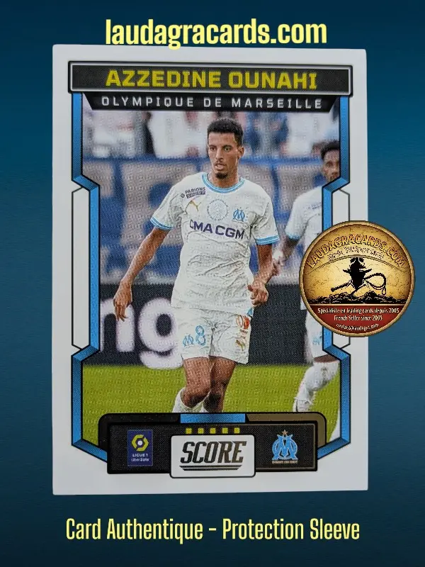 [PANSCORE24 N° 101] 101. Azzedine Ounahi (Olympique de Marseille)    Ligue 1 2023/2024   Carte N° 101
