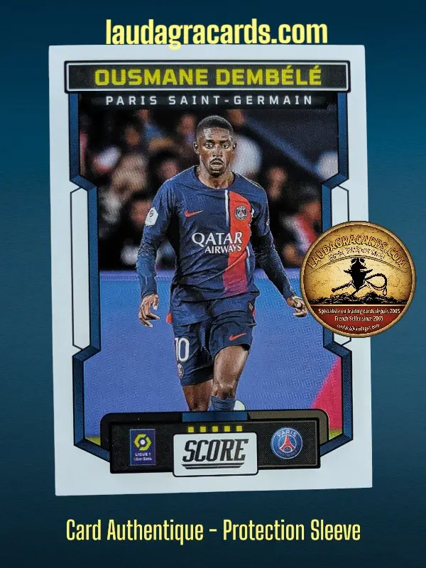 [PANSCORE24 N° 125] 125. Ousmane Dembélé (Paris Saint-Germain)    Ligue 1 2023/2024   Carte N° 125
