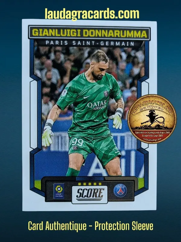 [PANSCORE24 N° 130] 130. Gianluigi Donnarumma (Paris Saint-Germain)    Ligue 1 2023/2024   Carte N° 130