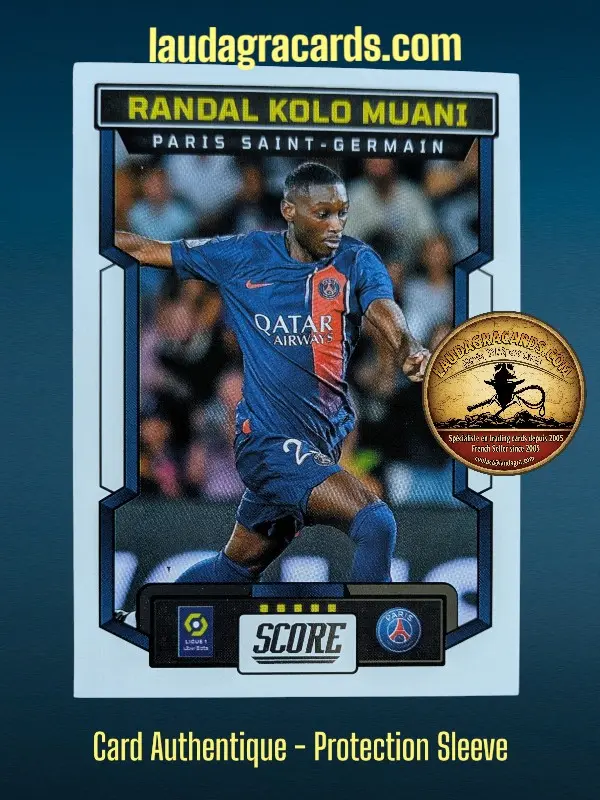 [PANSCORE24 N° 131] 131. Randal Kolo Muani (Paris Saint-Germain)    Ligue 1 2023/2024   Carte N° 131