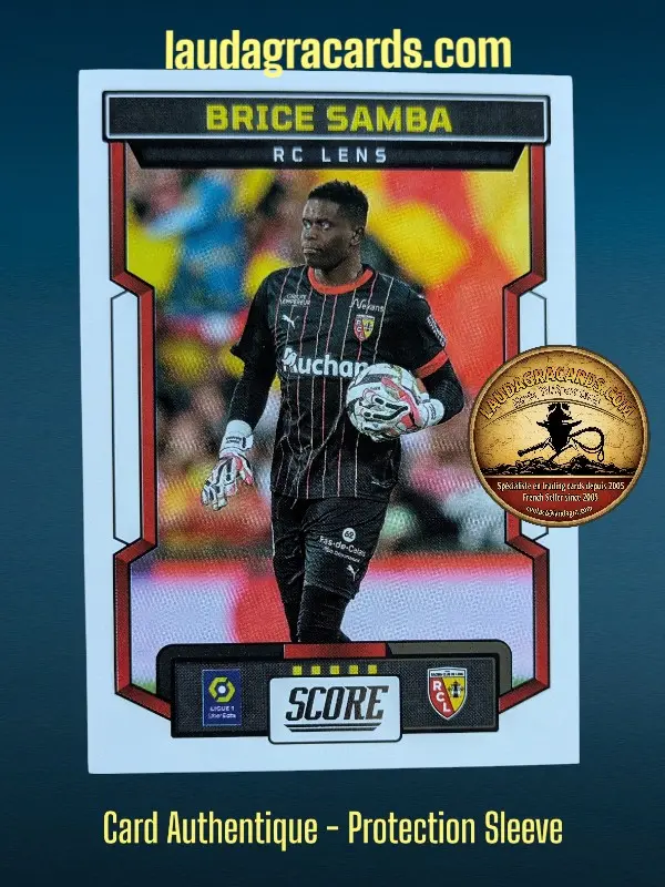 [PANSCORE24 N° 138] 138. Brice Samba (RC Lens)    Ligue 1 2023/2024   Carte N° 138