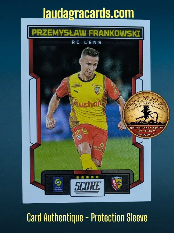 [PANSCORE24 N° 142] 142. Przemysław Frankowski (RC Lens)    Ligue 1 2023/2024   Carte N° 142