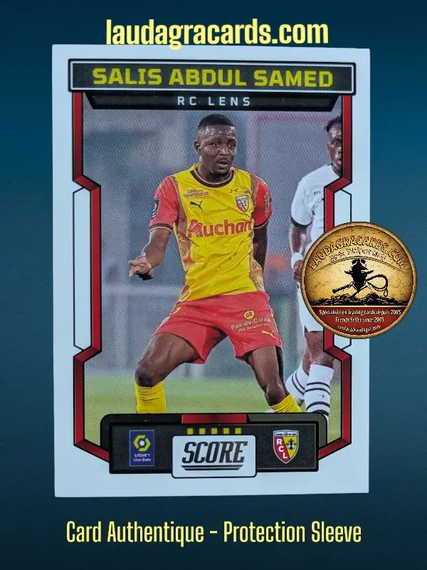 [PANSCORE24 N° 144] 144. Salis Abdul Samed (RC Lens)    Ligue 1 2023/2024   Carte N° 144