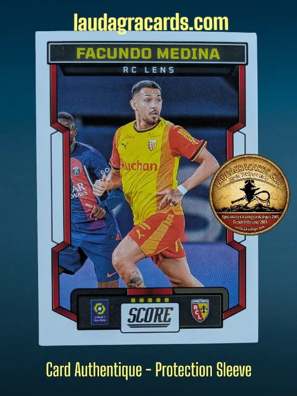 [PANSCORE24 N° 146] 146. Facundo Medina (RC Lens)    Ligue 1 2023/2024   Carte N° 146