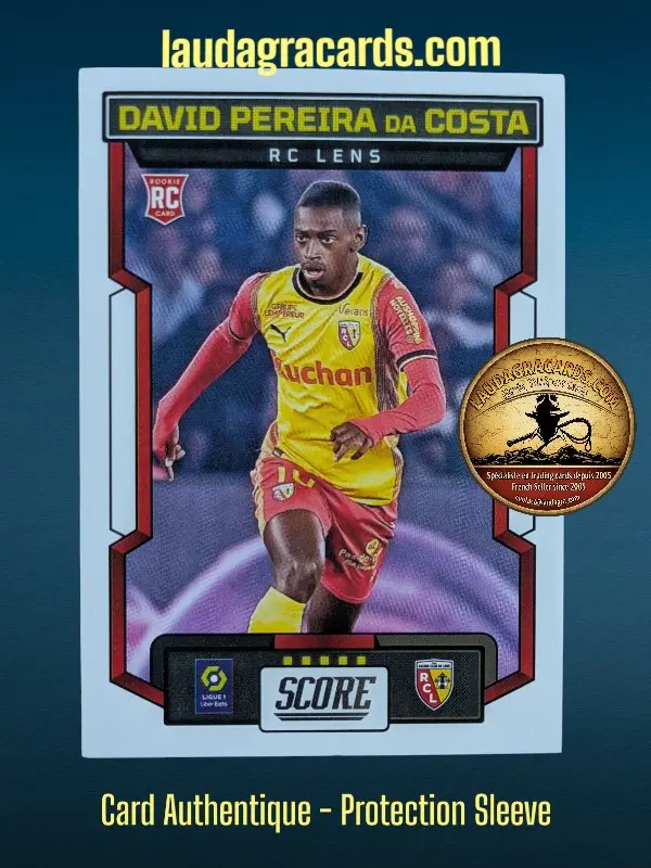 [PANSCORE24 N° 147] 147. David Pereira da Costa (RC Lens) Rookie Card    Ligue 1 2023/2024   Carte N° 147