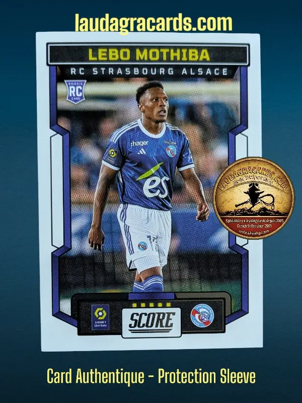 [PANSCORE24 N° 152] 152. Lebo Mothiba (RC Strasbourg Alsace) Rookie Card    Ligue 1 2023/2024   Carte N° 152