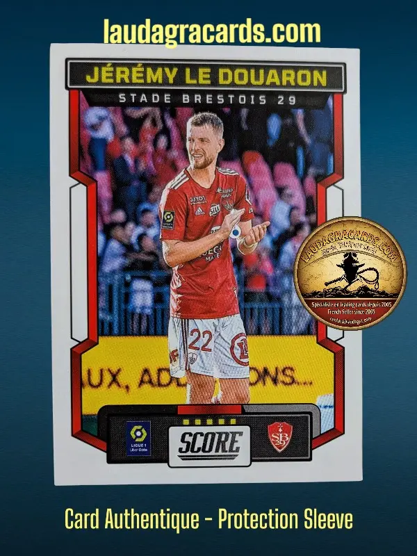 [PANSCORE24 N° 163] 163. Jérémy Le Douaron (Stade Brestois 29)    Ligue 1 2023/2024   Carte N° 163