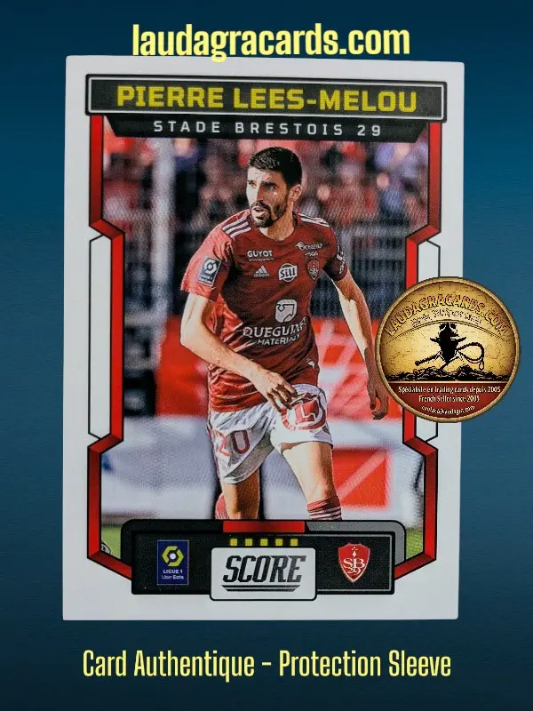 [PANSCORE24 N° 165] 165. Pierre Lees-Melou (Stade Brestois 29)    Ligue 1 2023/2024   Carte N° 165