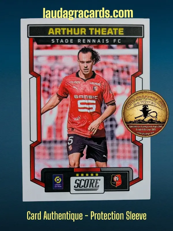 179. Arthur Theate (Stade Rennais FC)    Ligue 1 2023/2024   Carte N° 179