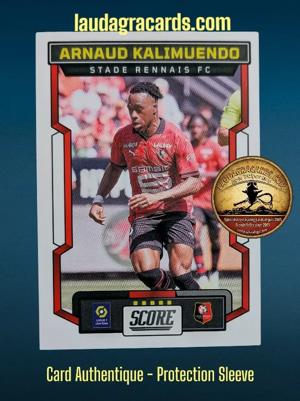 [PANSCORE24 N° 180] 180. Arnaud Kalimuendo (Stade Rennais FC)    Ligue 1 2023/2024   Carte N° 180
