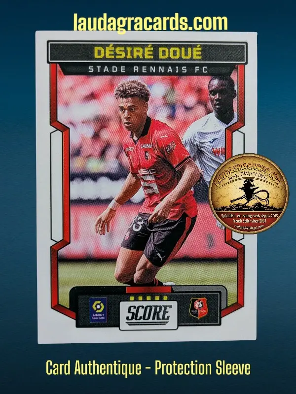 184. Désiré Doué (Stade Rennais FC)    Ligue 1 2023/2024   Carte N° 184