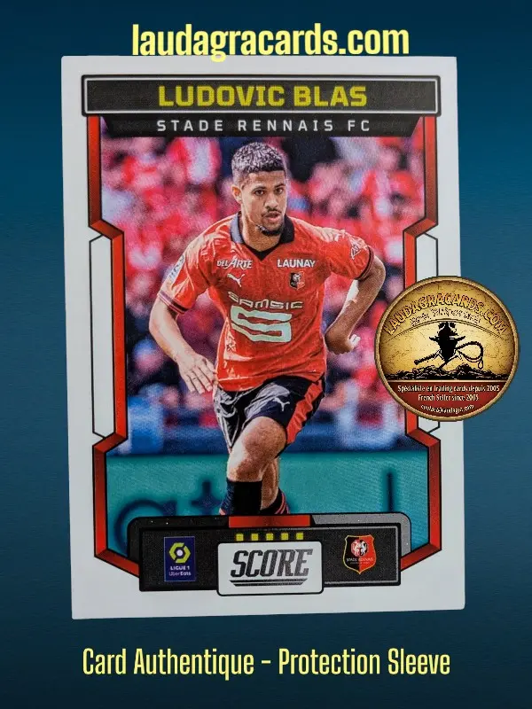 191. Ludovic Blas (Stade Rennais FC)    Ligue 1 2023/2024   Carte N° 191