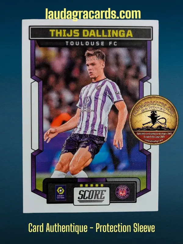 193. Thijs Dallinga (Toulouse FC)    Ligue 1 2023/2024   Carte N° 193