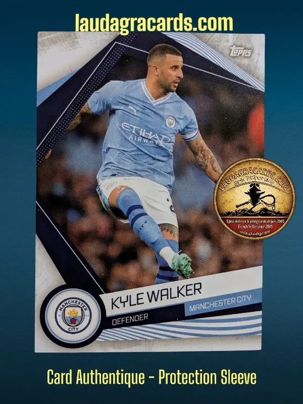 [MAN-2Fanset2324] Kyle Walker  Manchester City Fan Set 2023/2024 card n° MAN-2