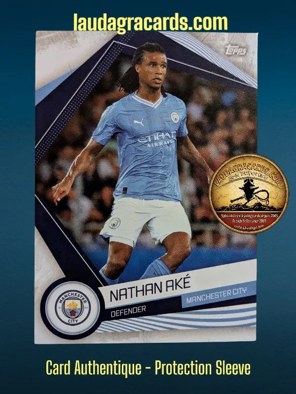 [MAN-4Fanset2324] Nathan Aké  Manchester City Fan Set 2023/2024 card n° MAN-4