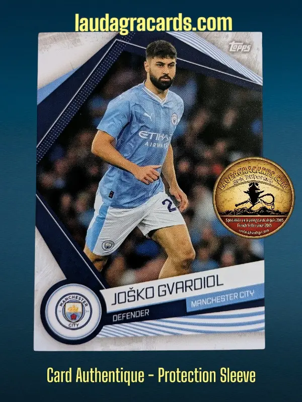 [MAN-8Fanset2324] Joško Gvardiol  Manchester City Fan Set 2023/2024 card n° MAN-8