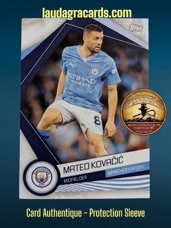 [MAN-10Fanset2324] Mateo Kovačić  Manchester City Fan Set 2023/2024 card n° MAN-10