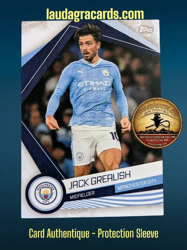 [MAN-11Fanset2324] Jack Grealish  Manchester City Fan Set 2023/2024 card n° MAN-11