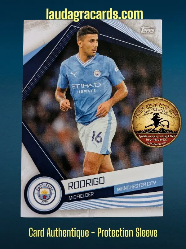 [MAN-12Fanset2324] Rodrigo  Manchester City Fan Set 2023/2024 card n° MAN-12