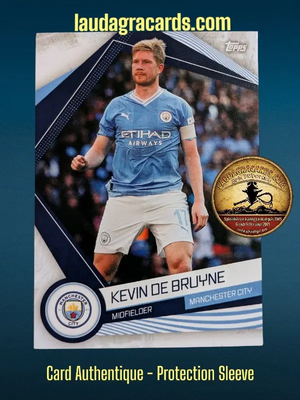 [MAN-13Fanset2324] Kevin De Bruyne  Manchester City Fan Set 2023/2024 card n° MAN-13