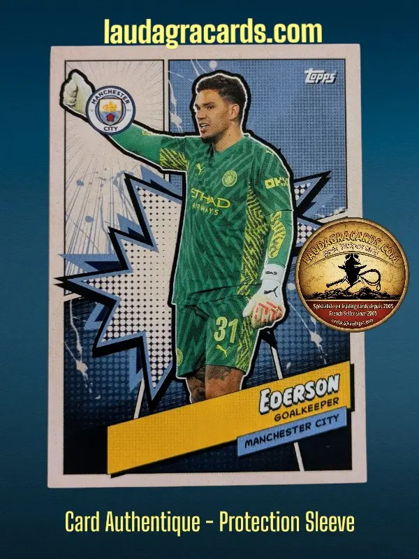 [MANH-1Fanset2324] Ederson  Manchester City Fan Set 2023/2024 card n° MANH-1
