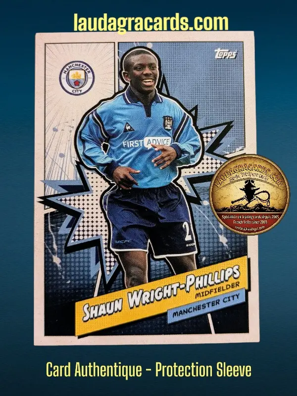[MANH-10Fanset2324] Shaun Wright-Phillips  Manchester City Fan Set 2023/2024 card n° MANH-10