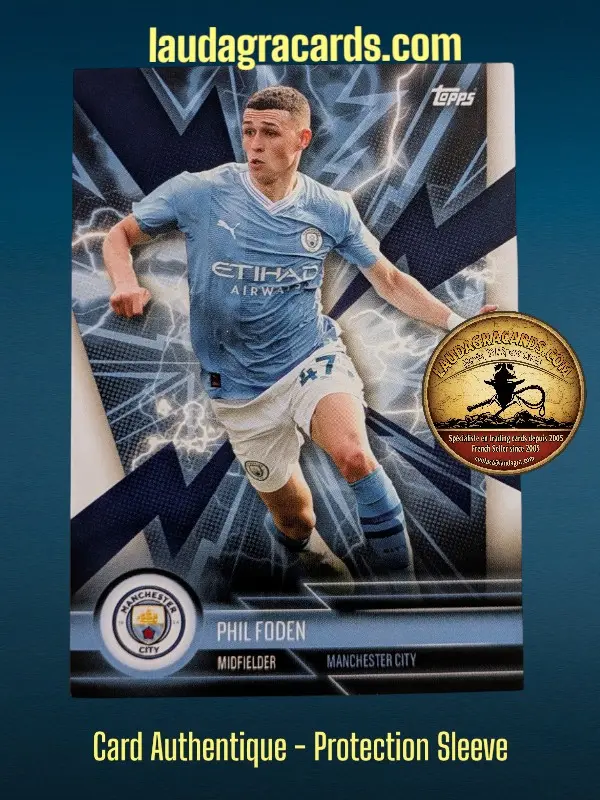 [MANS-2Fanset2324] Phil Foden  Manchester City Fan Set 2023/2024 card n° MANS-2