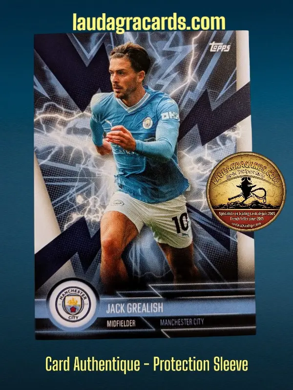 [MANS-5Fanset2324] Jack Grealish  Manchester City Fan Set 2023/2024 card n° MANS-5