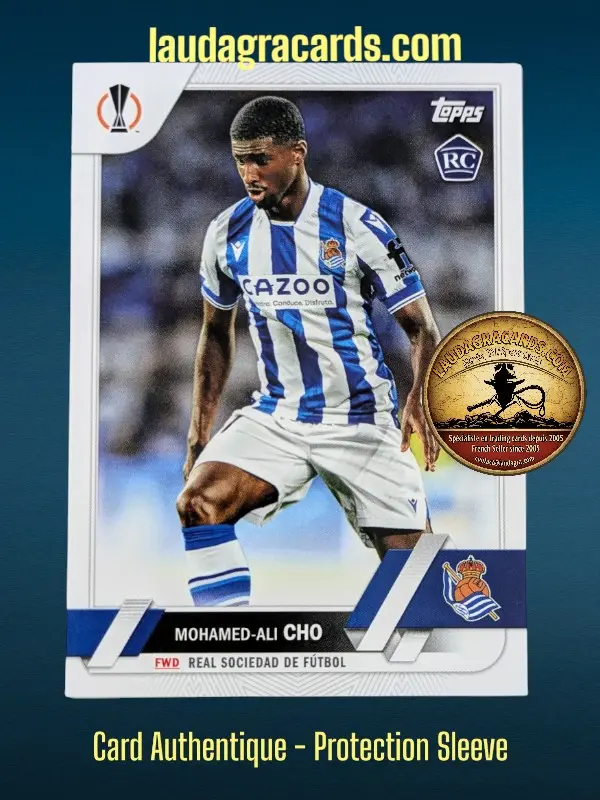 Mohamed-Ali Cho  Real Sociedad de Fútbol  Carte N° 3