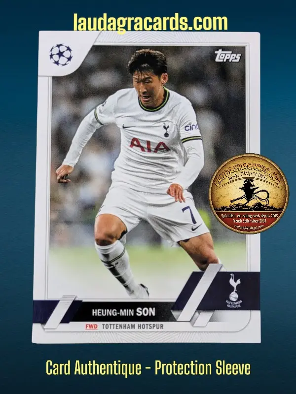 [toppsUEFA23 N° 05] Heung-min Son  Tottenham Hotspur  Carte N° 5