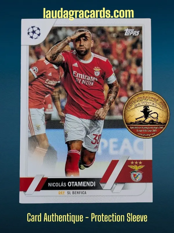Nicolás Otamendi  SL Benfica  Carte N° 15