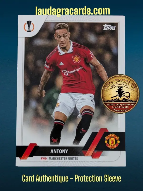 [toppsUEFA23 N° 21] Antony  Manchester United  Carte N° 21