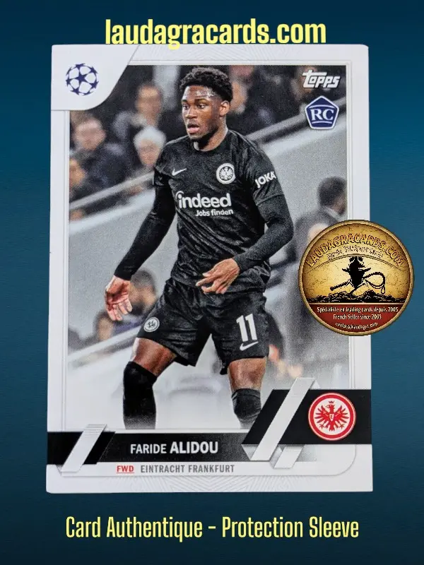 [toppsUEFA23 N° 35] Faride Alidou  Eintracht Frankfurt  Carte N° 35