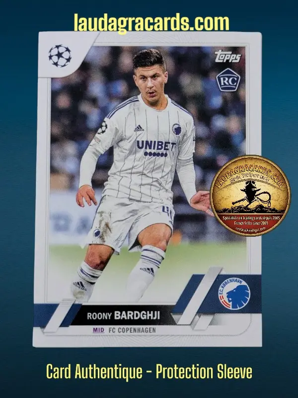 [toppsUEFA23 N° 40] Roony Bardghji  FC Copenhagen  Carte N° 40