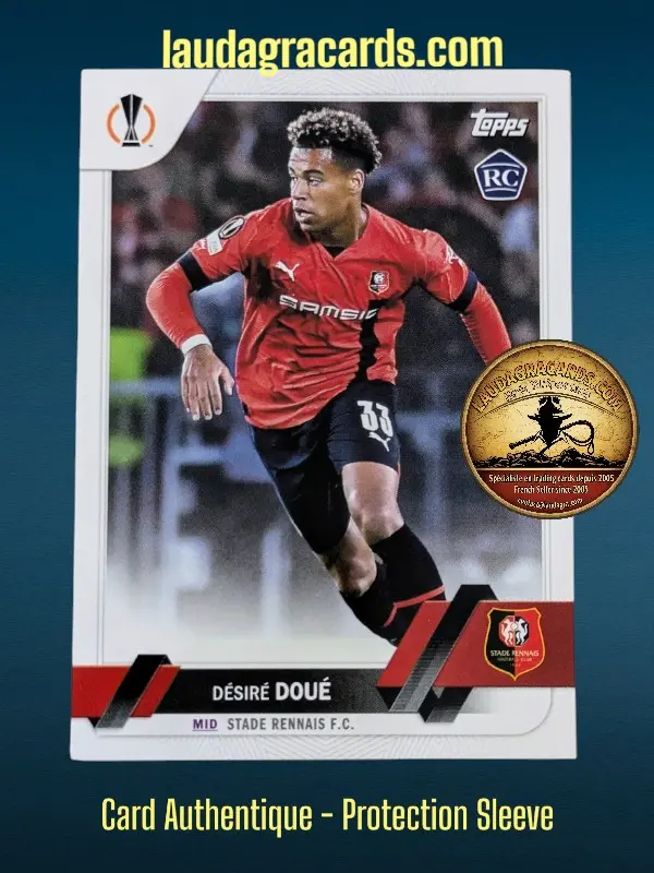 Désiré Doué  Stade Rennais F.C.  Carte N° 48