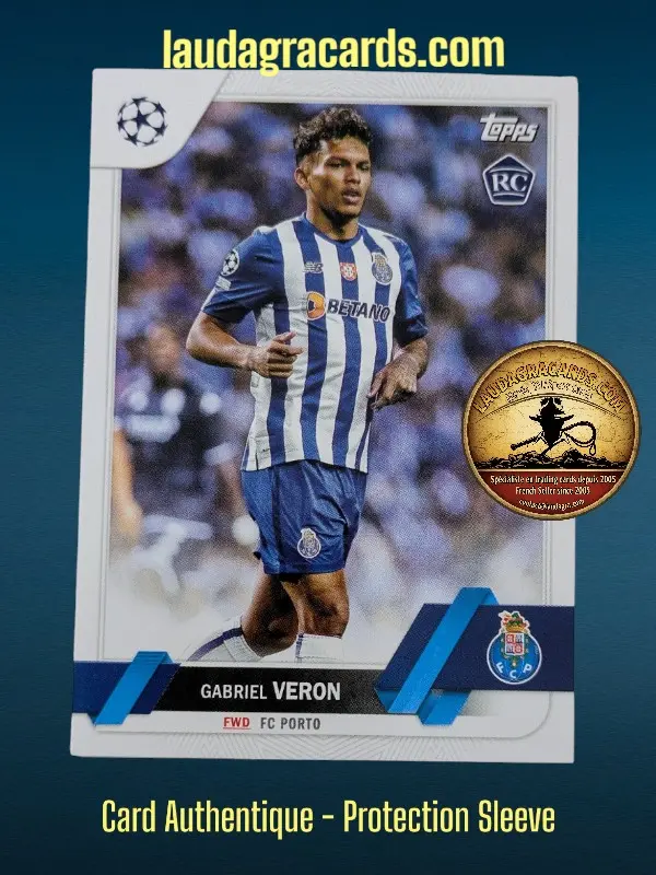 [toppsUEFA23 N° 76] Gabriel Veron  FC Porto  Carte N° 76