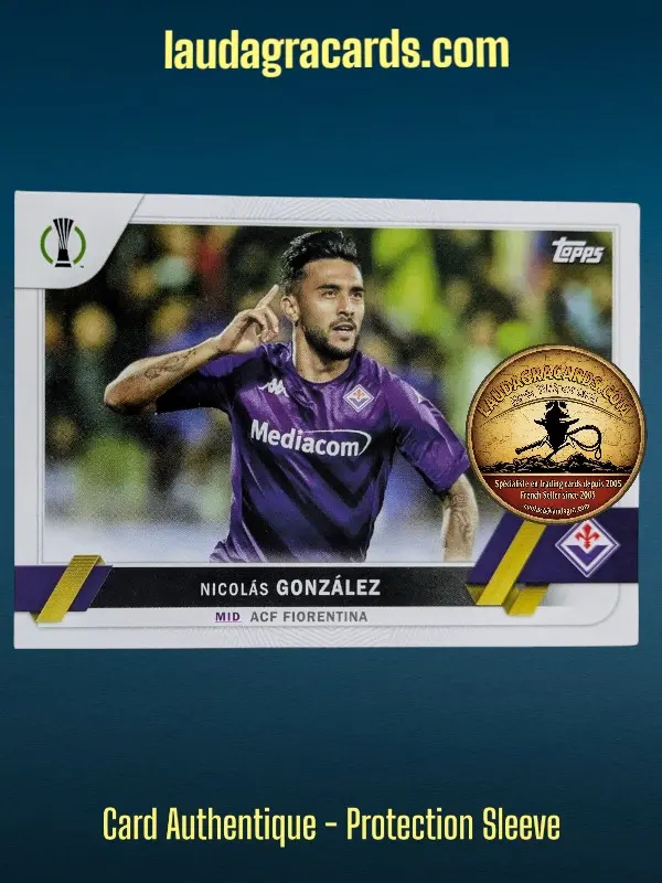 Nicolás González  ACF Fiorentina  Carte N° 77