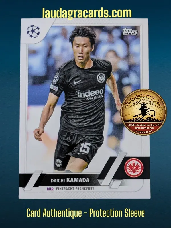 [toppsUEFA23 N° 84] Daichi Kamada  Eintracht Frankfurt  Carte N° 84