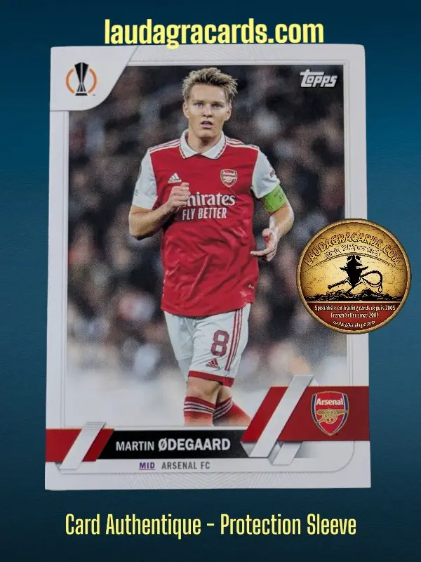[toppsUEFA23 N° 88] Martin Ødegaard  Arsenal FC  Carte N° 88