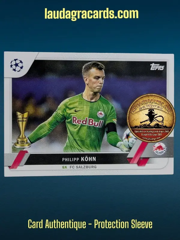 [toppsUEFA23 N° 92] Philipp Köhn  FC Salzburg  Carte N° 92