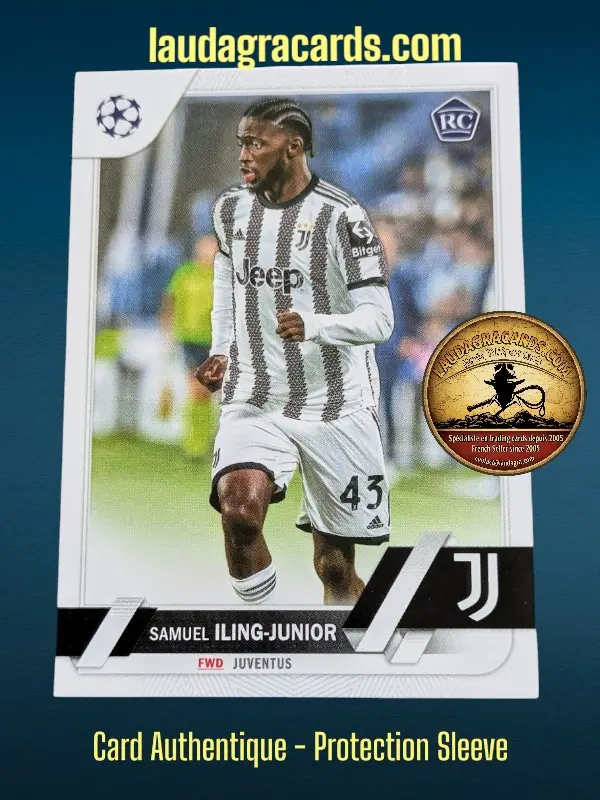 [toppsUEFA23 N° 103] Samuel Iling-Junior  Juventus  Carte N° 103